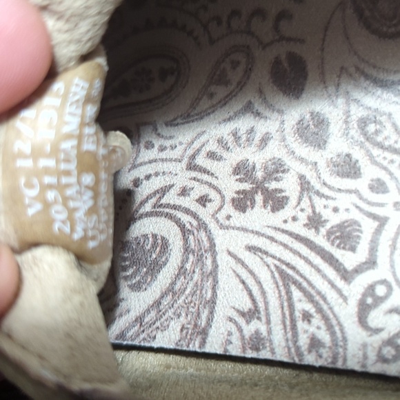 Olukai Wailua Mesh Slip on Fold Down Heel Size 8.0 in Tan Brown - Picture 5 of 8